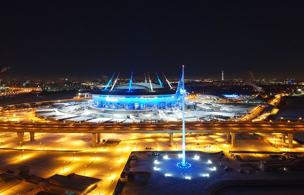 Flagpole Gazprom Arena